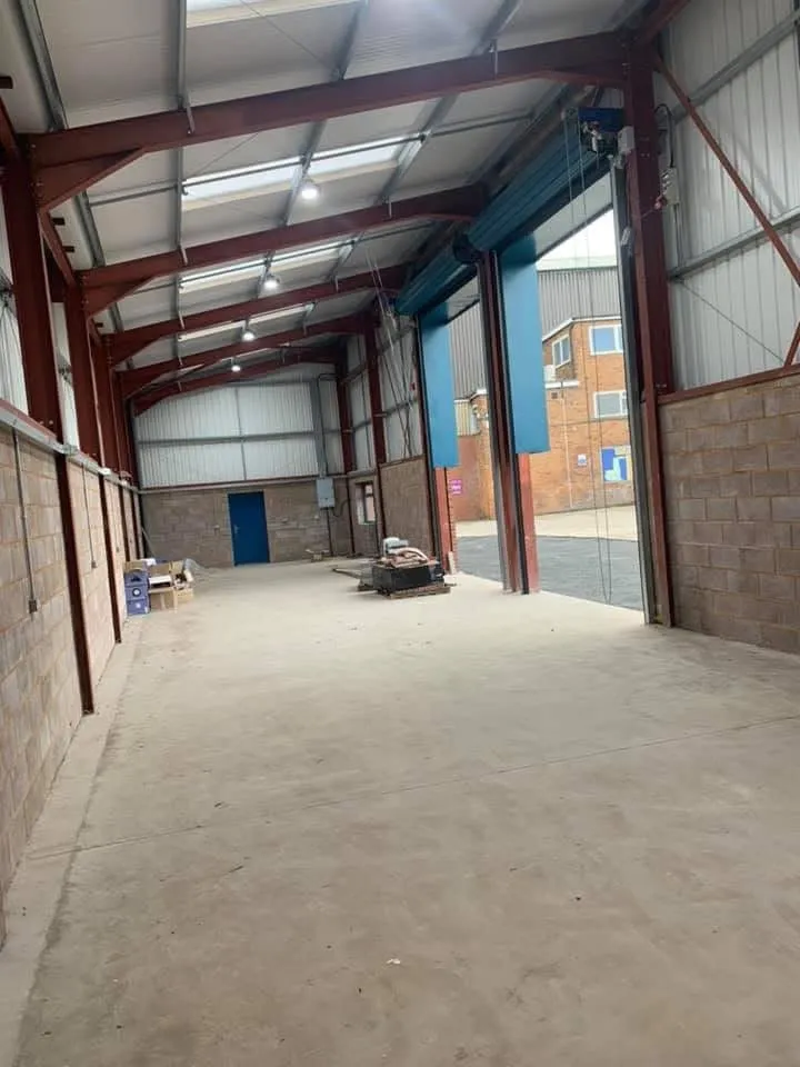 Commercial unit interior fit-out carried out alongside the electrical installation